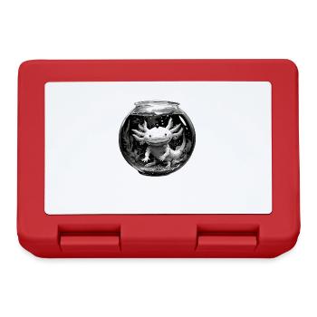 Axolotl - Lunchbox - red - Front