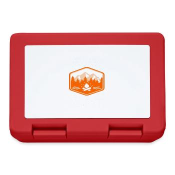 I Want To Go Camping And Smell Like A Campfire - Lunchbox - red - Front