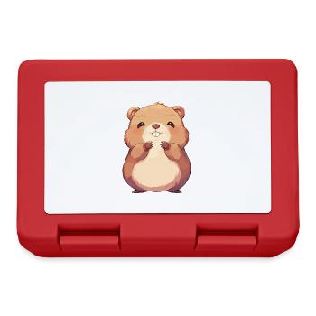 Beaver Biber - Boîte à goûter - rouge - Devant