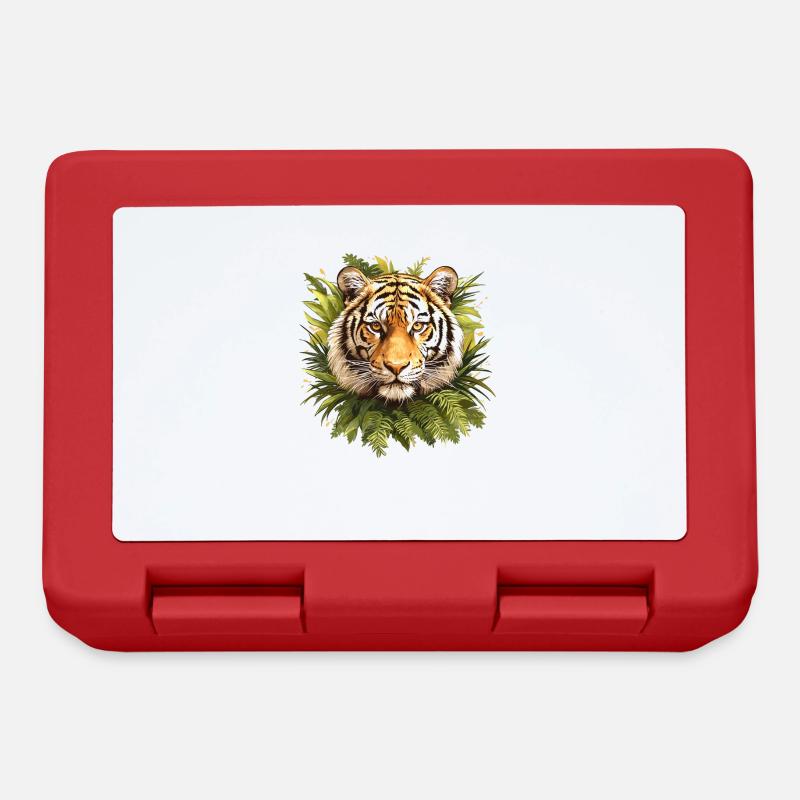 Tiger - Brotdose - Rot