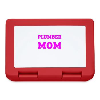 Funny I'm A Plumber - Lunchbox - red - Front