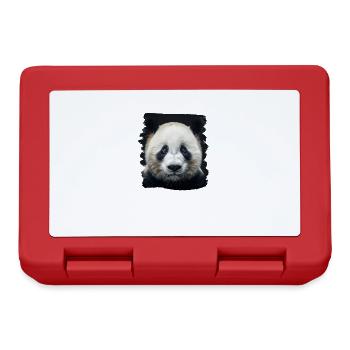 Panda géant Pandas Große Pandas Großer Panda - Boîte à goûter - rouge - Devant