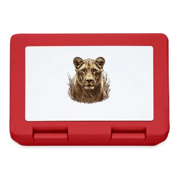 Lionne Lionnes Lionne - Boîte à goûter - rouge - Devant