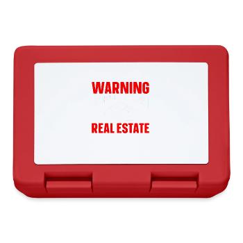 Real Estate Agent Realtor - Brotdose - Rot - Vorne