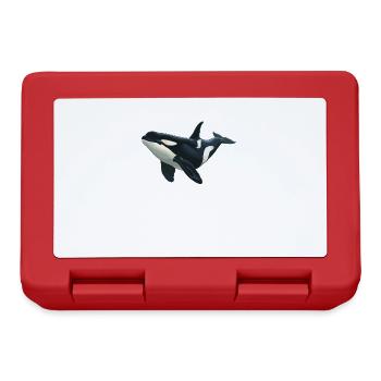 Orcas Orca - Lunchbox - red - Front
