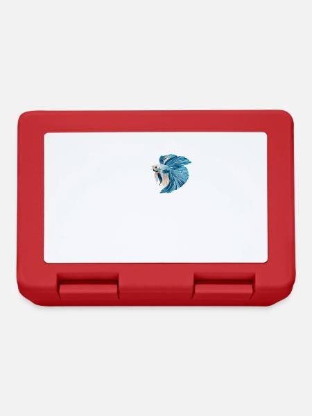 Bettas Betta Fisch Betta - Brotdose - Rot