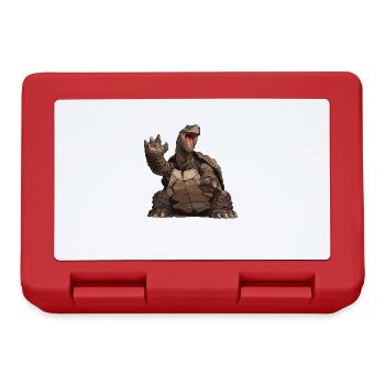 Giant tortoises Giant tortoise - Lunchbox - red - Front