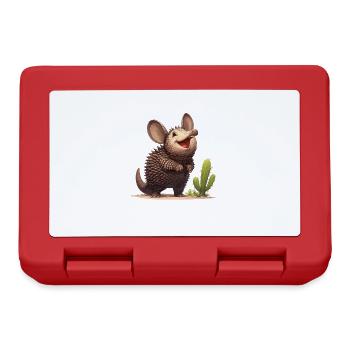 Armadillo Gürteltiere Gürteltier - Lunchbox - red - Front