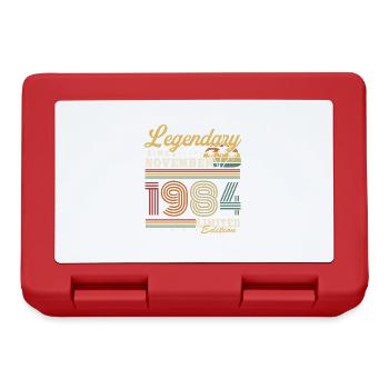 Légendaire depuis novembre 1984 millésime anniversaire - Boîte à goûter - rouge - Devant