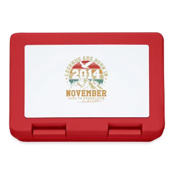 November 2014 Vintage Birthday 2014 Gift - Lunchbox - red - Front