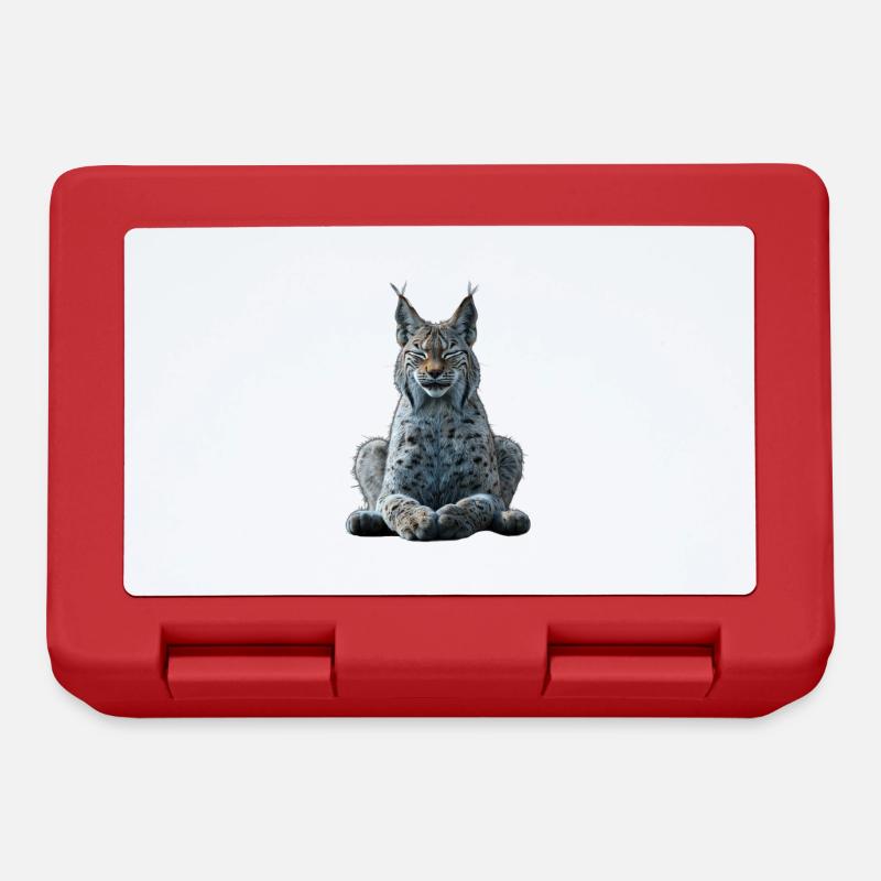 Lynx - Boîte à goûter - rouge