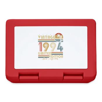 Vintage, 1994, Vintage Retro, Cadeau d’anniversaire - Boîte à goûter - rouge - Devant