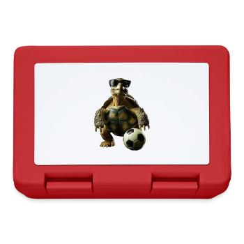 Tortue - Boîte à goûter - rouge - Devant