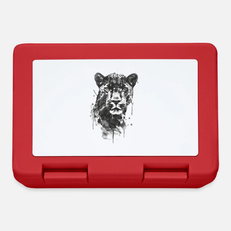 Panther - Brotdose - Rot
