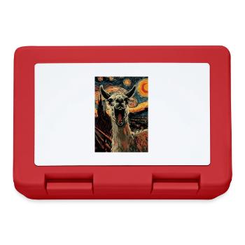 Lama - Lunchbox - red - Front