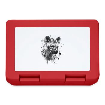 Hyena - Lunchbox - red - Front