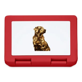 Chien - Boîte à goûter - rouge - Devant