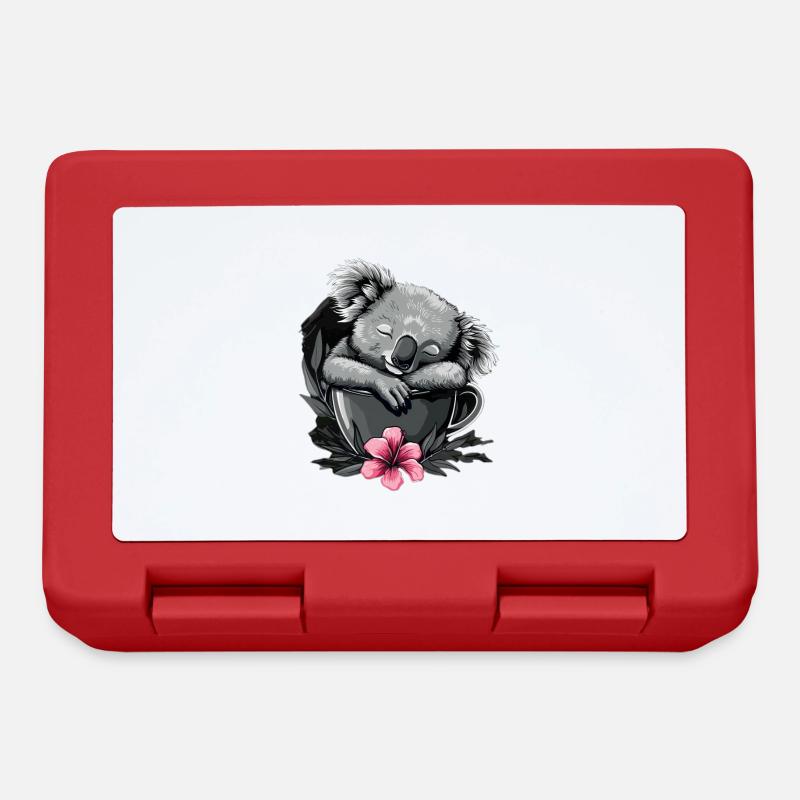 Koala - Brotdose - Rot
