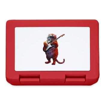 Tiger - Brotdose - Rot - Vorne