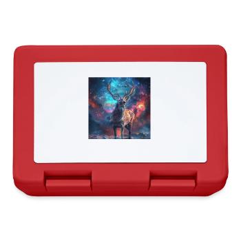 Roe deer - Lunchbox - red - Front