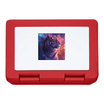 Tigre - Boîte à goûter - rouge - Devant