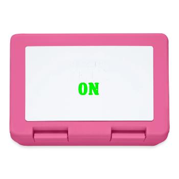 Babysitter Babysitting - Lunchbox - pink - Front