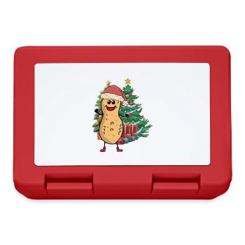 cacahuète Noël Noël Noël - Boîte à goûter - rouge - Devant