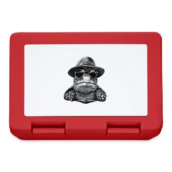 Turtle - Lunchbox - red - Front