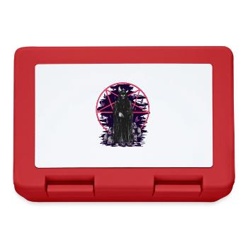 Halloween Satan Satanic Death Horror Spirit Ghosts - Lunchbox - red - Front