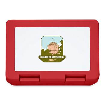 Alexander the Great Marathon – Greece - Lunchbox - red - Front