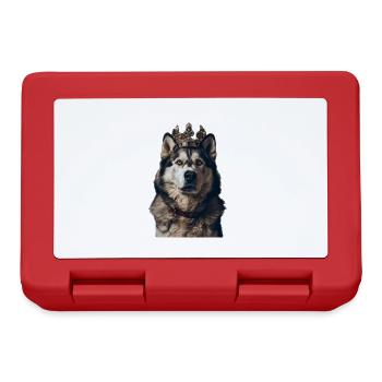 Alaskan Malamute - Lunchbox - red - Front