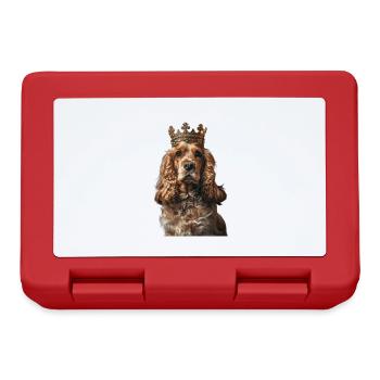 Cocker Spaniel - Brotdose - Rot - Vorne