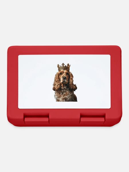 Cocker Spaniel - Lunchbox - red