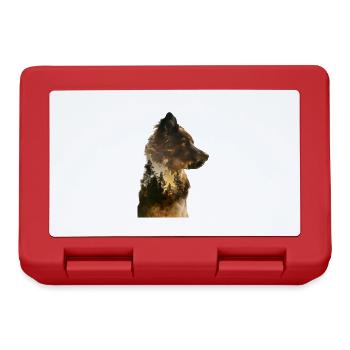 Australian Shepherd - Lunchbox - red - Front