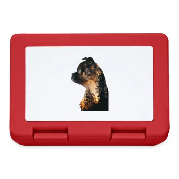 Pug - Lunchbox - red - Front