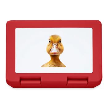 Duck - Lunchbox - red - Front