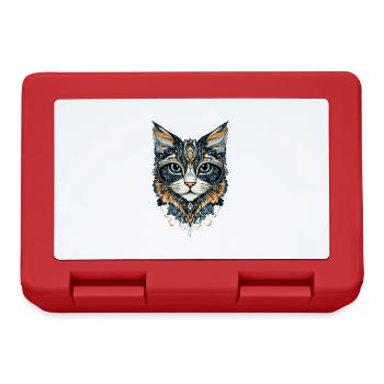 Persian Cat Persian Cat Persian Cat Cute Cats - Lunchbox - red - Front