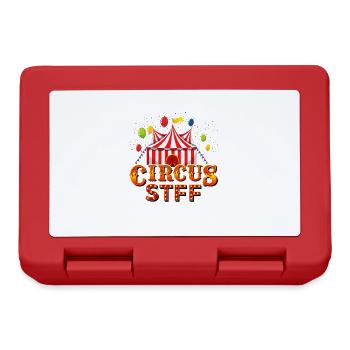 Circus - Lunchbox - red - Front
