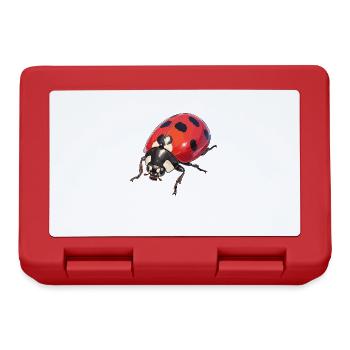 Coccinelle Marienkäfer - Boîte à goûter - rouge - Devant