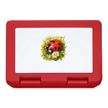 Coccinelle Marienkäfer - Boîte à goûter - rouge - Devant
