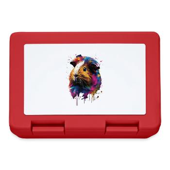guinea pig - Lunchbox - red - Front