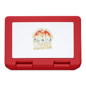 Original 1945 Birthday Vintage Retro Gift - Lunchbox - red - Front