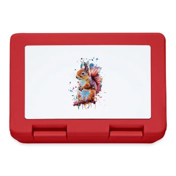 Squirrel - Lunchbox - red - Front