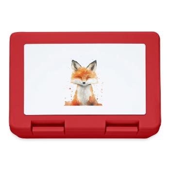 Fuchs - Brotdose - Rot - Vorne