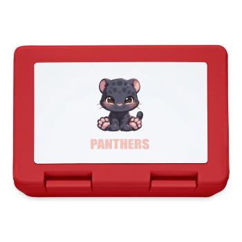 Panthers Panther - Brotdose - Rot - Vorne