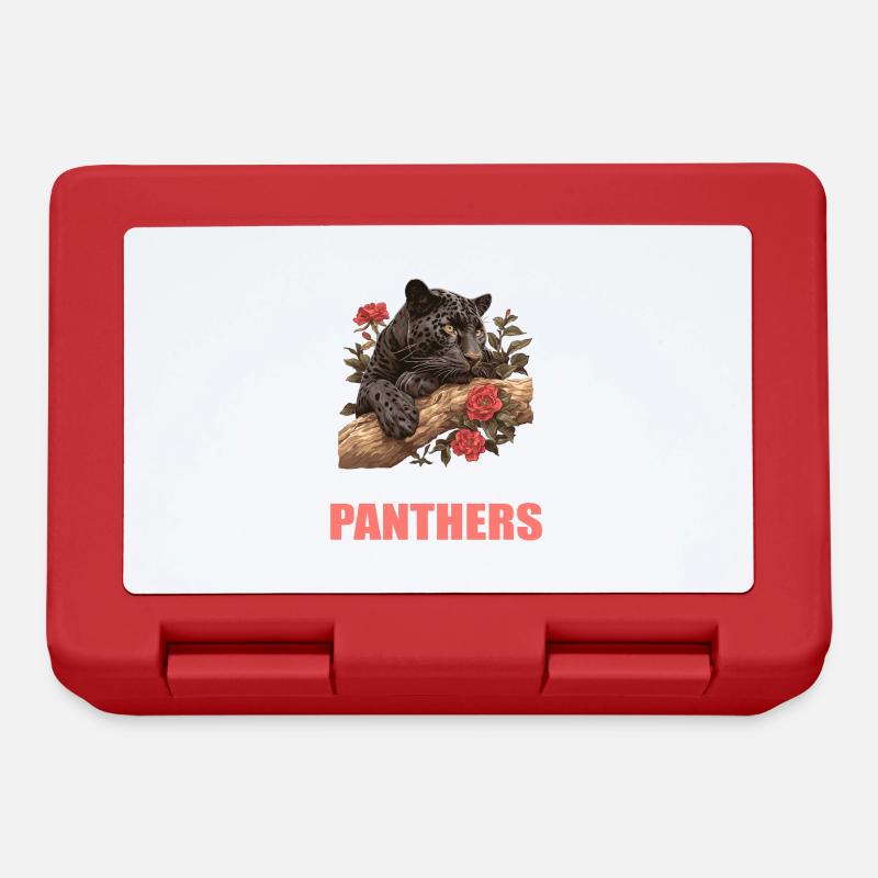 Panthers Panther - Brotdose - Rot