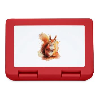 Squirrel - Lunchbox - red - Front