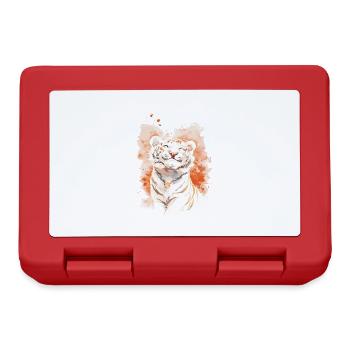 White Tiger - Lunchbox - red - Front