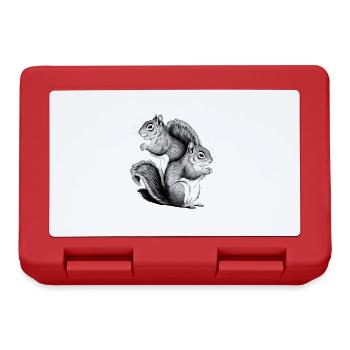Squirrel - Lunchbox - red - Front
