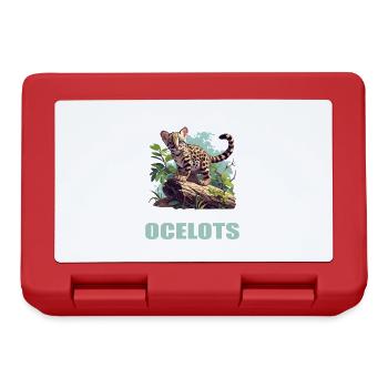 Ocelots Ocelot - Boîte à goûter - rouge - Devant